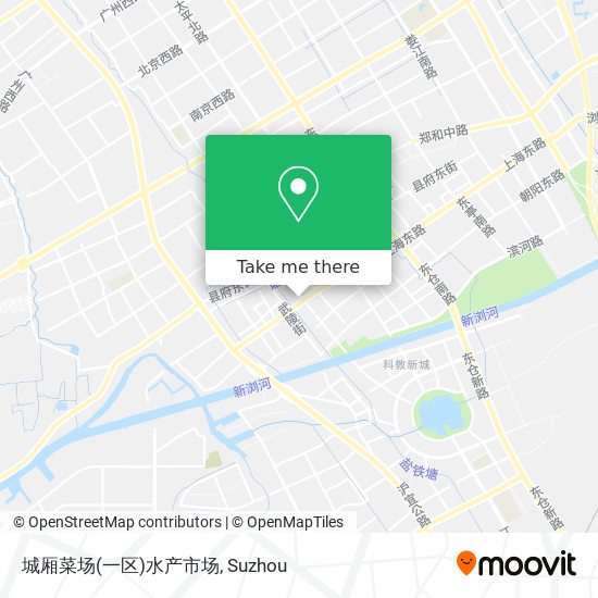 城厢菜场(一区)水产市场 map