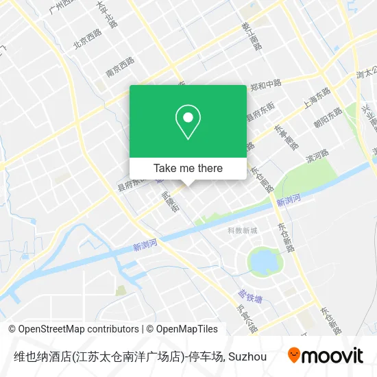 维也纳酒店(江苏太仓南洋广场店)-停车场 map