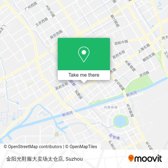 金阳光鞋服大卖场太仓店 map