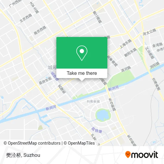 樊泾桥 map