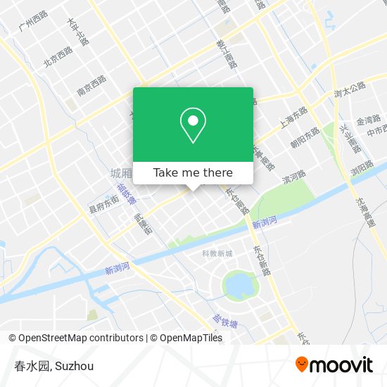 春水园 map
