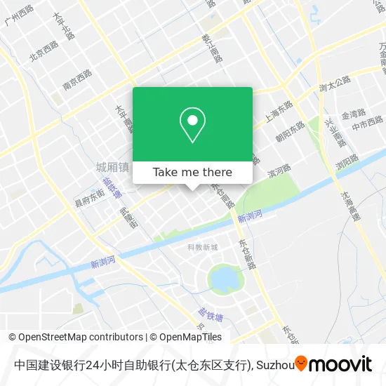 中国建设银行24小时自助银行(太仓东区支行) map