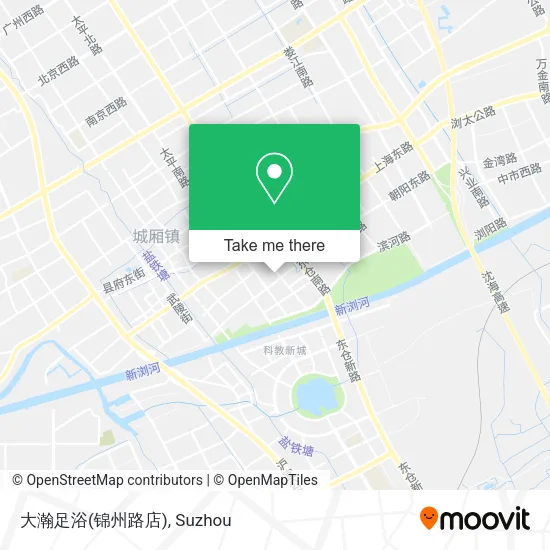 大瀚足浴(锦州路店) map