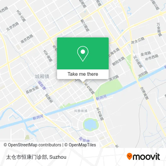 太仓市恒康门诊部 map