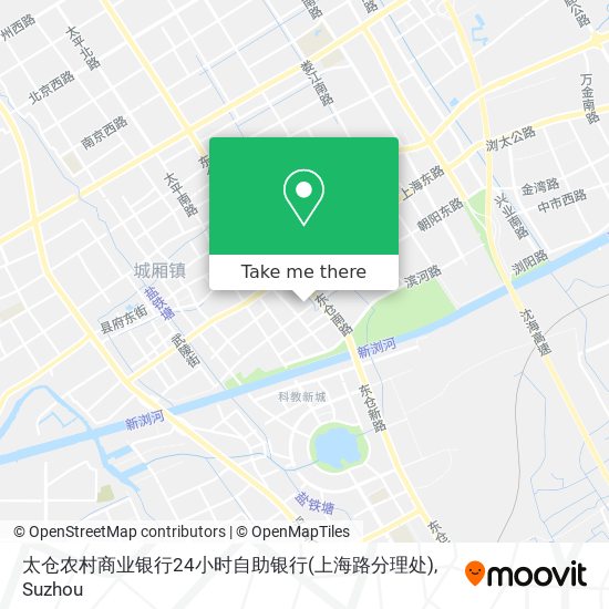 太仓农村商业银行24小时自助银行(上海路分理处) map