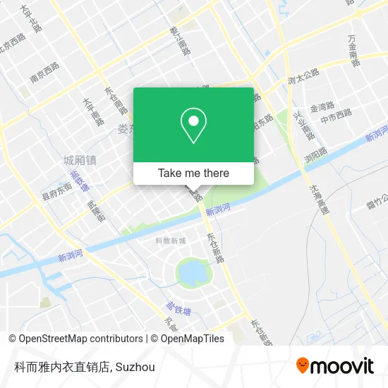 科而雅内衣直销店 map