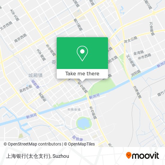 上海银行(太仓支行) map