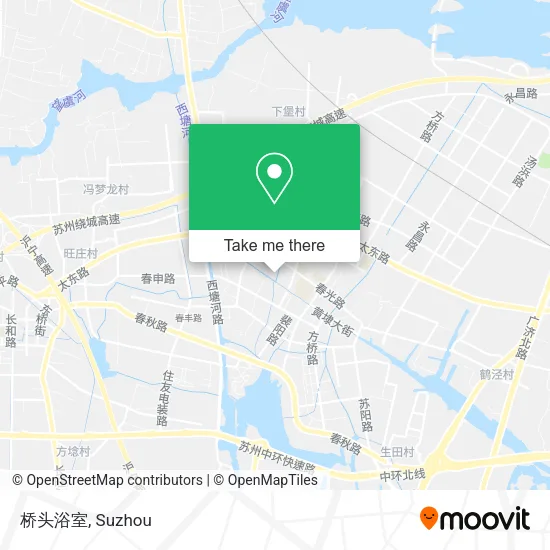 桥头浴室 map