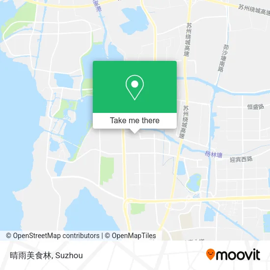 晴雨美食林 map