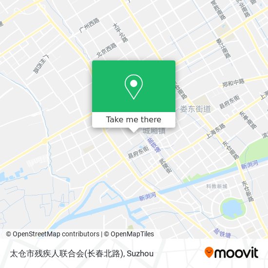太仓市残疾人联合会(长春北路) map