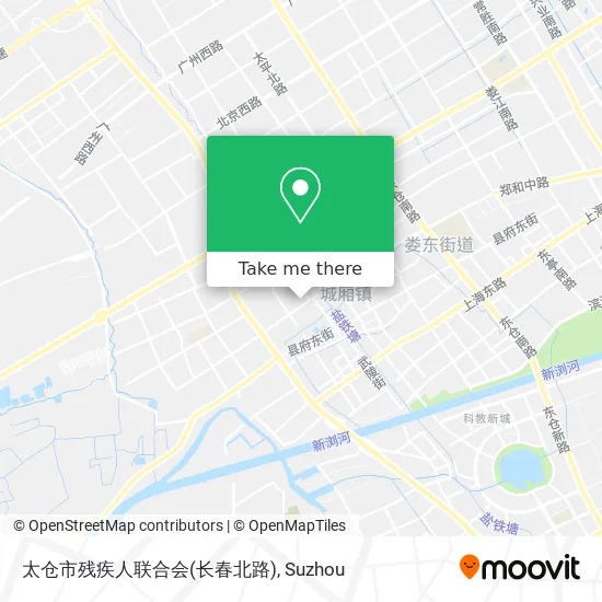 太仓市残疾人联合会(长春北路) map