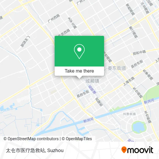 太仓市医疗急救站 map