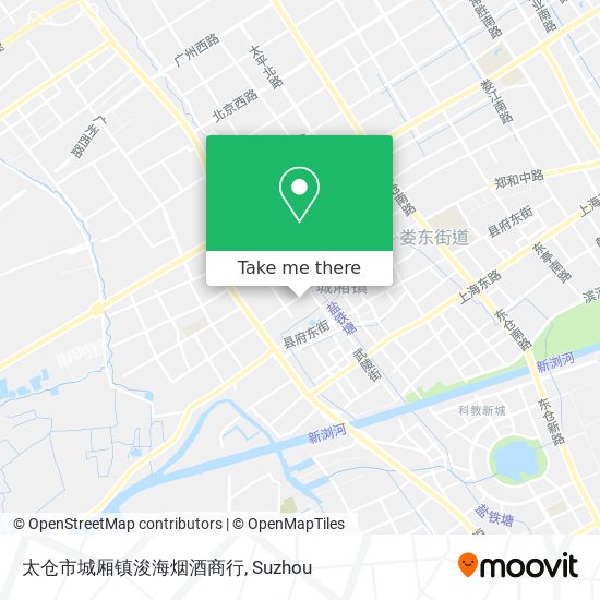 太仓市城厢镇浚海烟酒商行 map