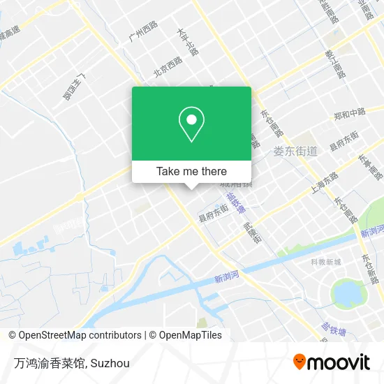 万鸿渝香菜馆 map