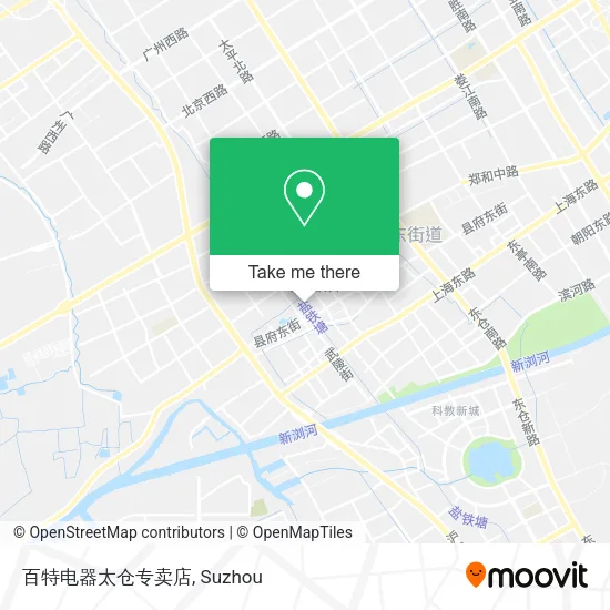 百特电器太仓专卖店 map