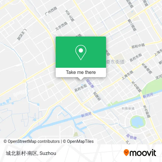 城北新村-南区 map