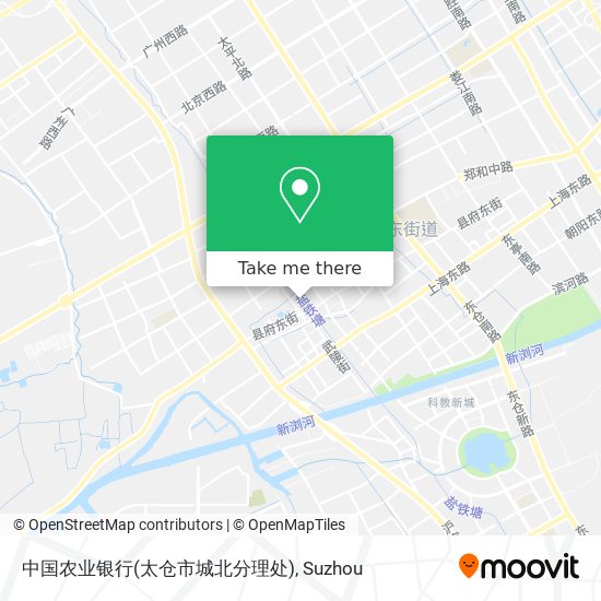 中国农业银行(太仓市城北分理处) map
