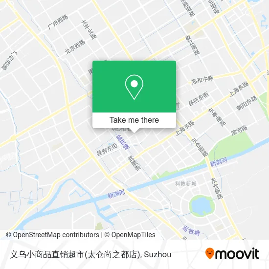 义乌小商品直销超市(太仓尚之都店) map