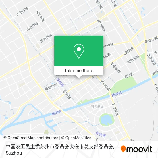 中国农工民主党苏州市委员会太仓市总支部委员会 map