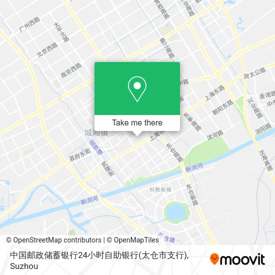 中国邮政储蓄银行24小时自助银行(太仓市支行) map
