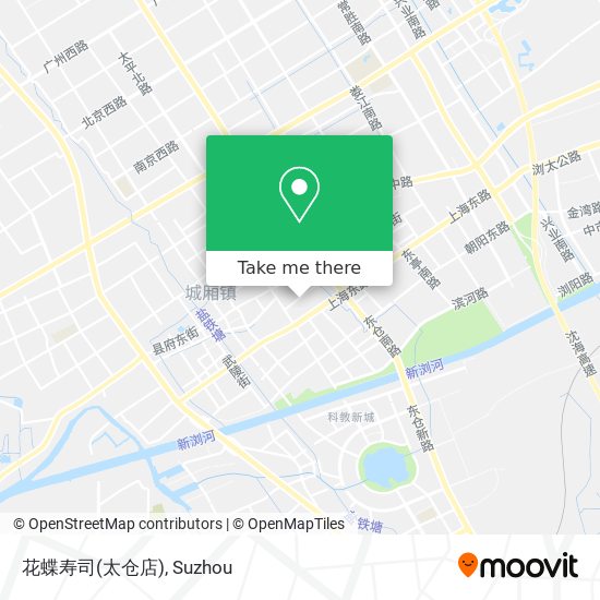 花蝶寿司(太仓店) map