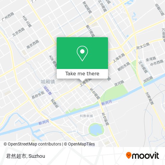 君然超市 map