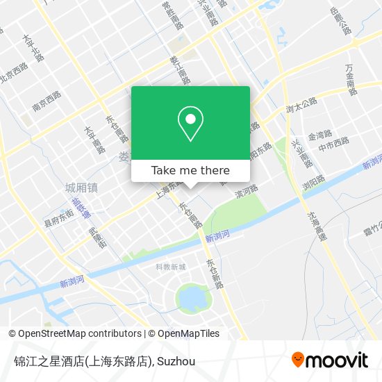 锦江之星酒店(上海东路店) map