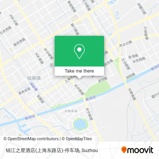 锦江之星酒店(上海东路店)-停车场 map