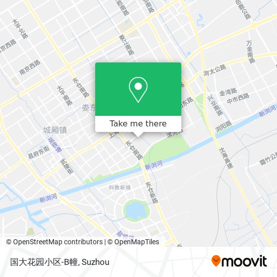 国大花园小区-B幢 map
