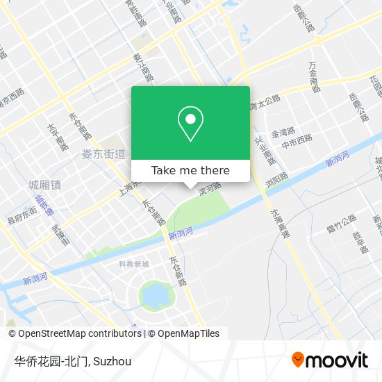 华侨花园-北门 map