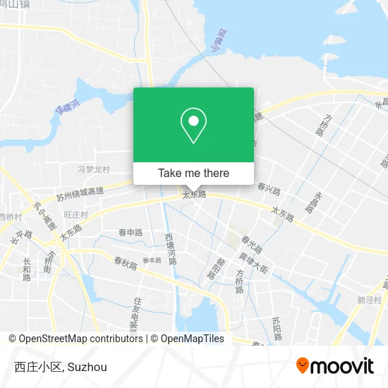 西庄小区 map