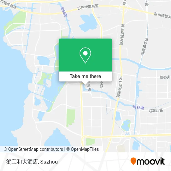 蟹宝和大酒店 map