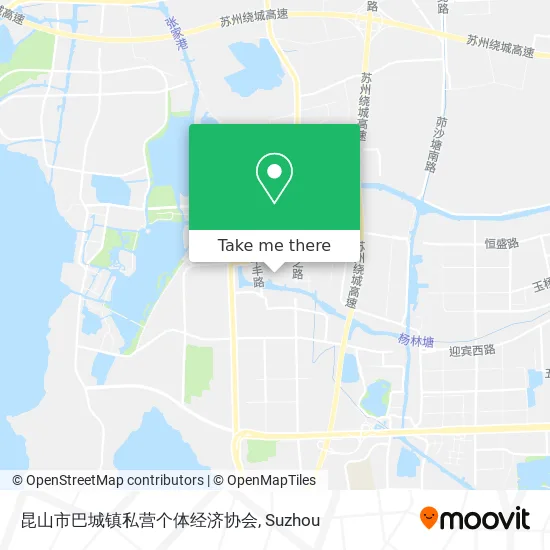昆山市巴城镇私营个体经济协会 map