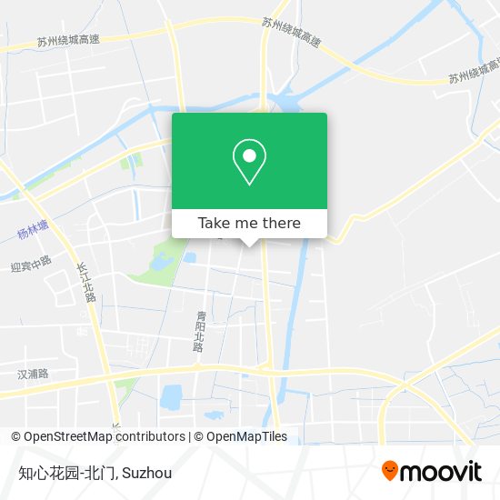 知心花园-北门 map