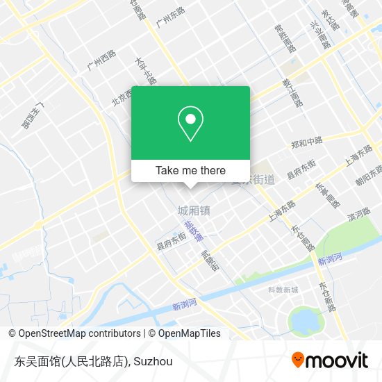 东吴面馆(人民北路店) map