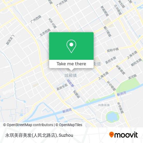 永琪美容美发(人民北路店) map