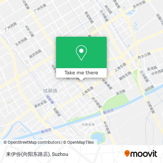 来伊份(向阳东路店) map