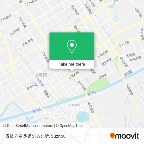 贵族养身足道SPA会所 map