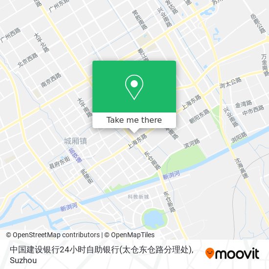 中国建设银行24小时自助银行(太仓东仓路分理处) map