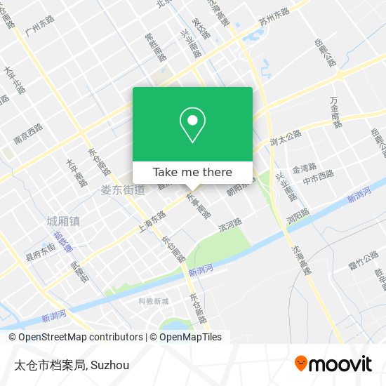 太仓市档案局 map