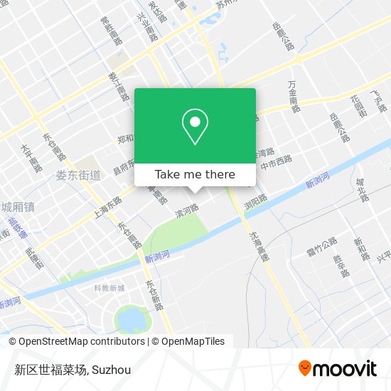 新区世福菜场 map
