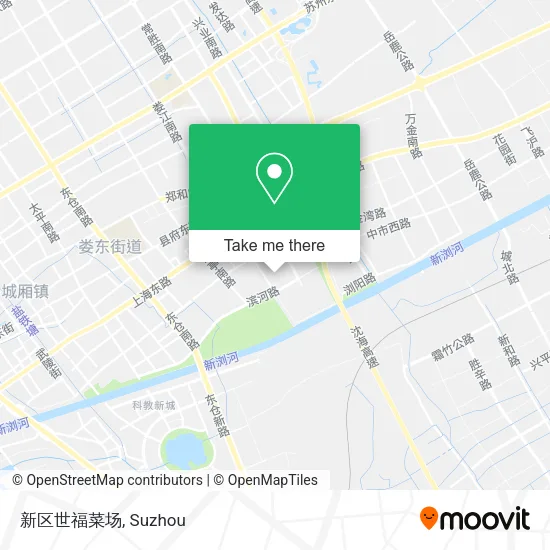 新区世福菜场 map