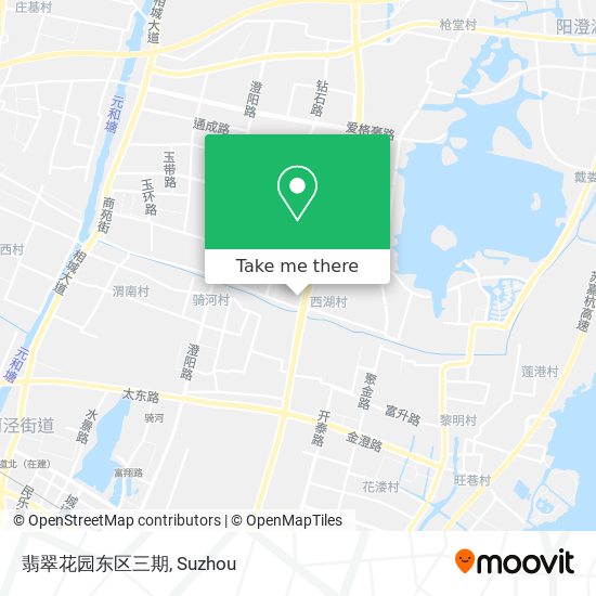 翡翠花园东区三期 map