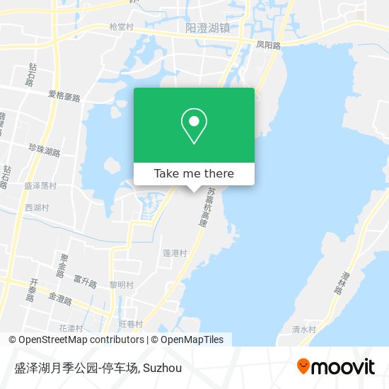 盛泽湖月季公园-停车场 map
