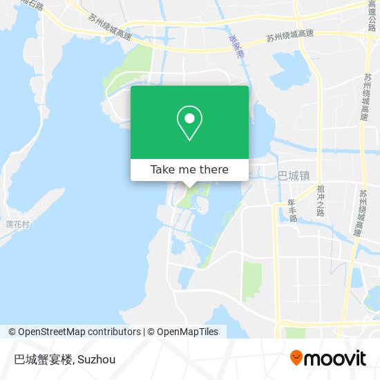 巴城蟹宴楼 map