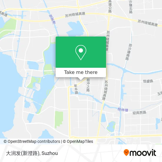 大润发(新澄路) map