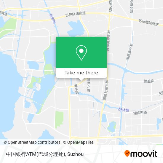 中国银行ATM(巴城分理处) map
