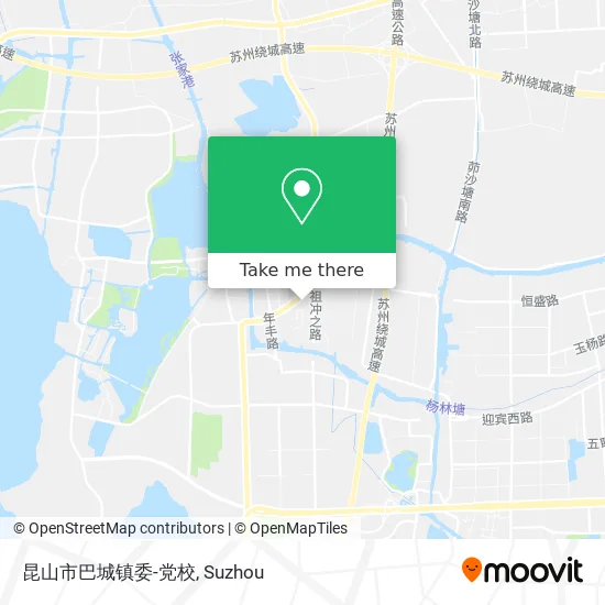 昆山市巴城镇委-党校 map