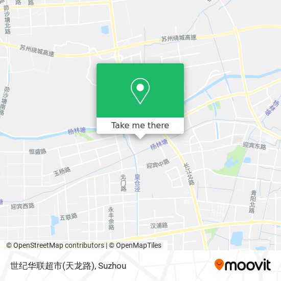 世纪华联超市(天龙路) map