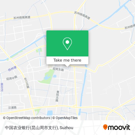 中国农业银行(昆山周市支行) map